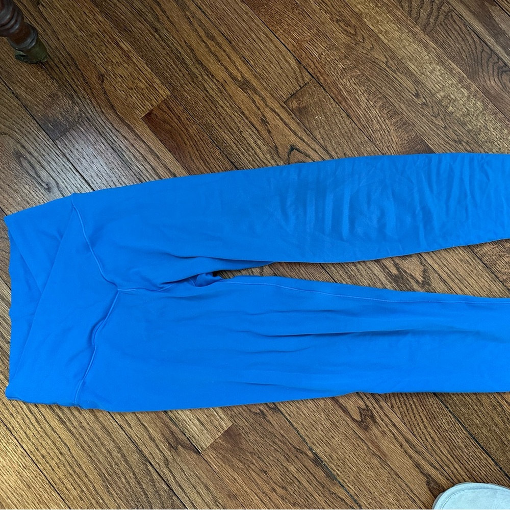 Blue Yoga Leggings